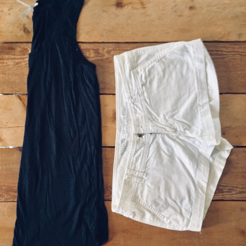 White shorts